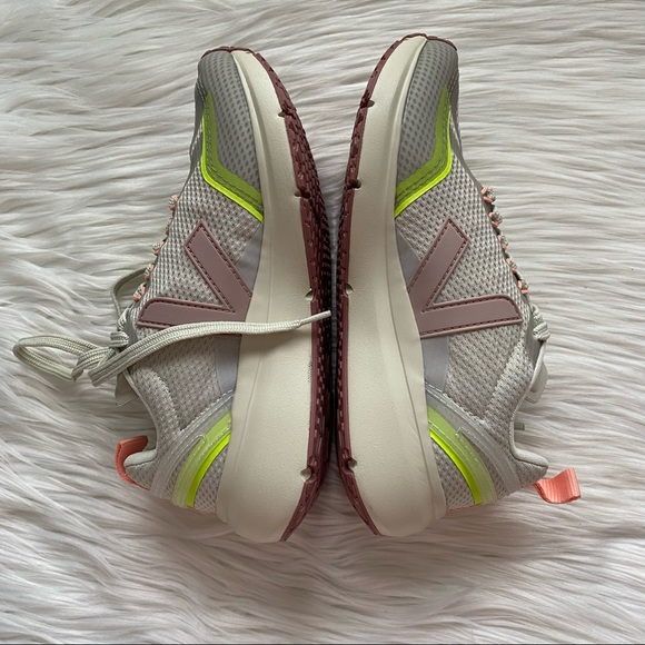 Veja Condor 2 Sneaker in Natural & Parme & Jaune-Fluo Running Shoes Size 36/5 - Picture 13 of 13